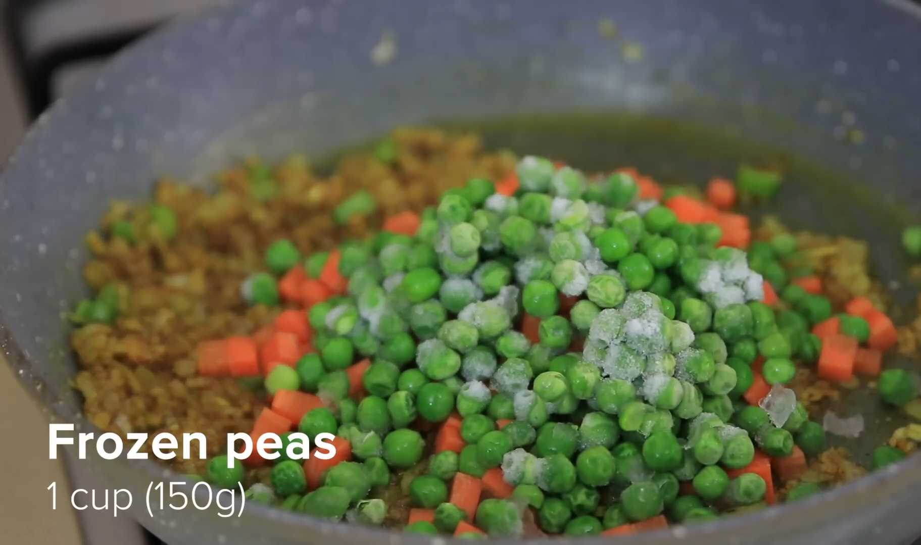 Feuilletés au curry et aux légumes - Étape 6