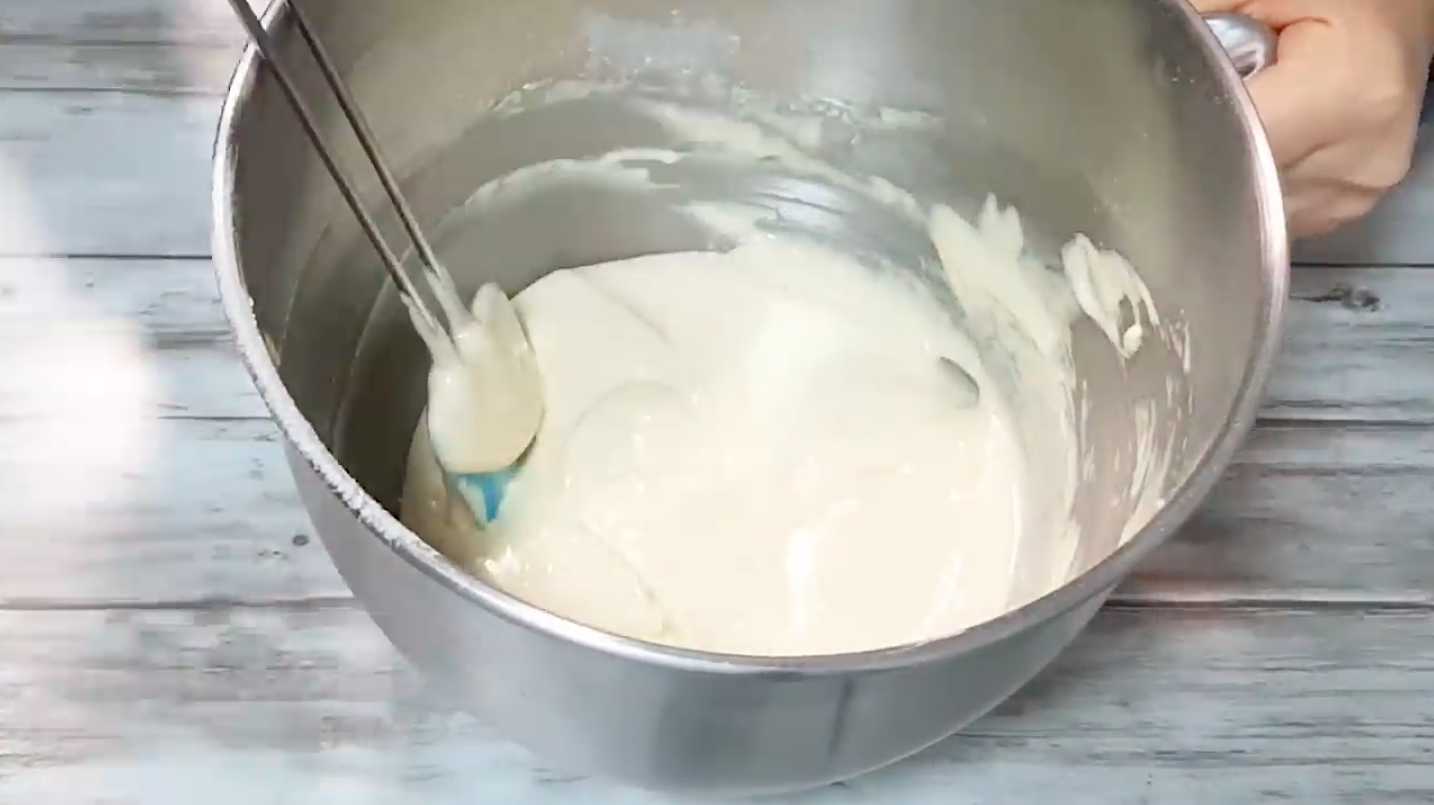 Bûche de Noël roulée - Étape 2