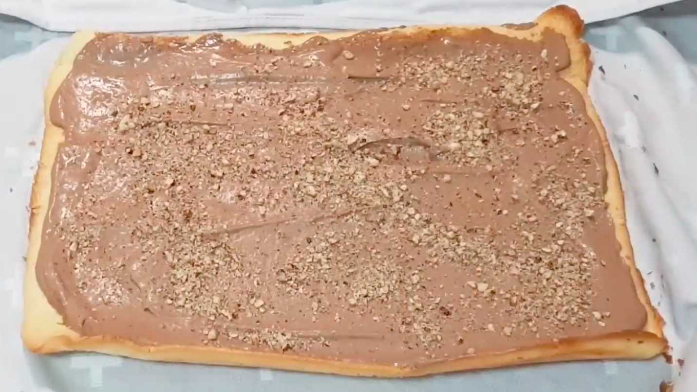 Bûche de Noël roulée - Étape 7