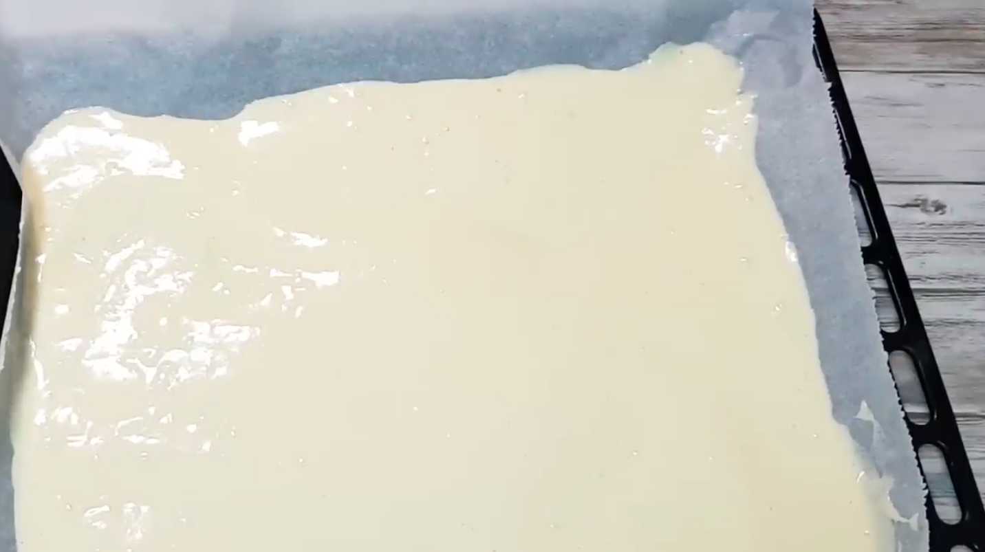 Bûche de Noël roulée - Étape 3