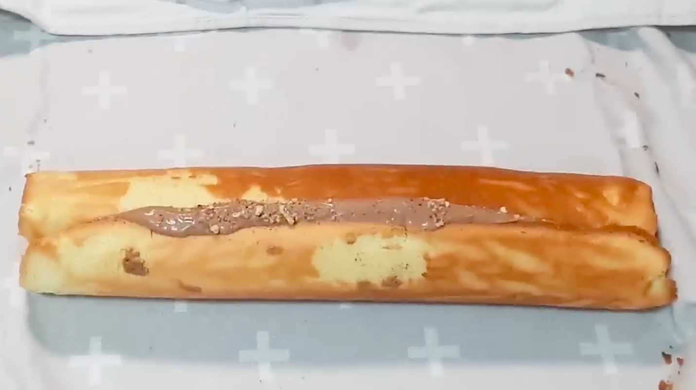 Bûche de Noël roulée - Étape 8