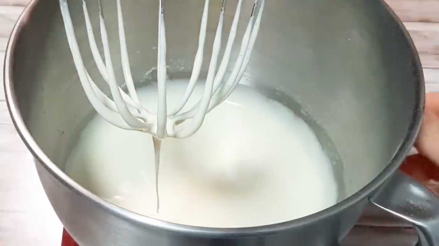 Bûche de Noël roulée - Étape 1