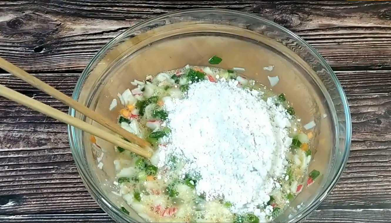 Crêpes coréennes Masal jeon - Étape 6