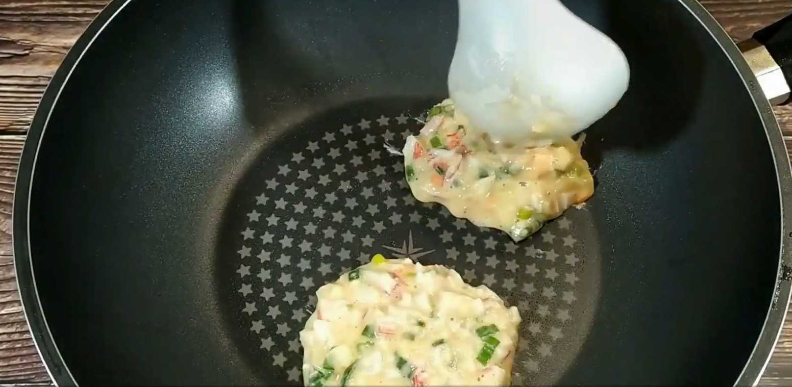 Crêpes coréennes Masal jeon - Étape 8