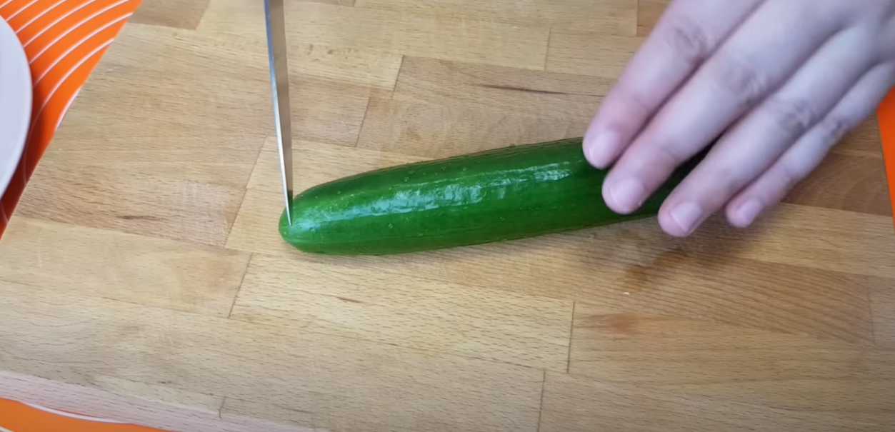 Concombres à la coréenne - Étape 1