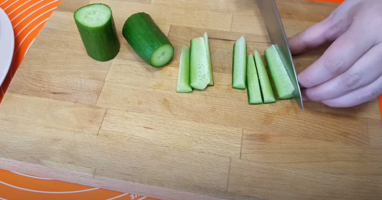 Concombres à la coréenne - Étape 3