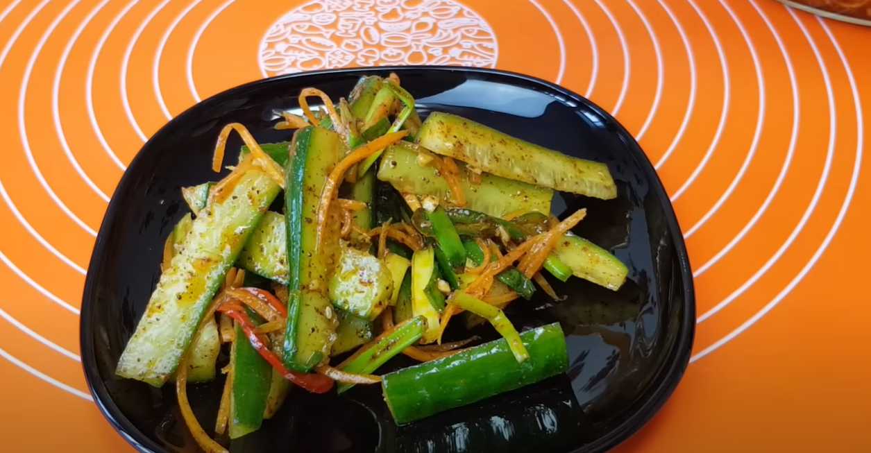 Concombres à la coréenne - Étape 11