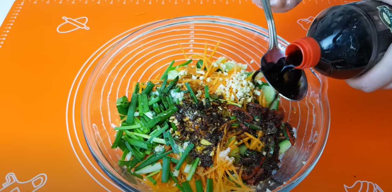 Concombres à la coréenne - Étape 10