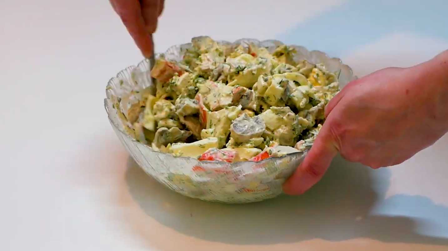 Salade Seta de Polo - Étape 11