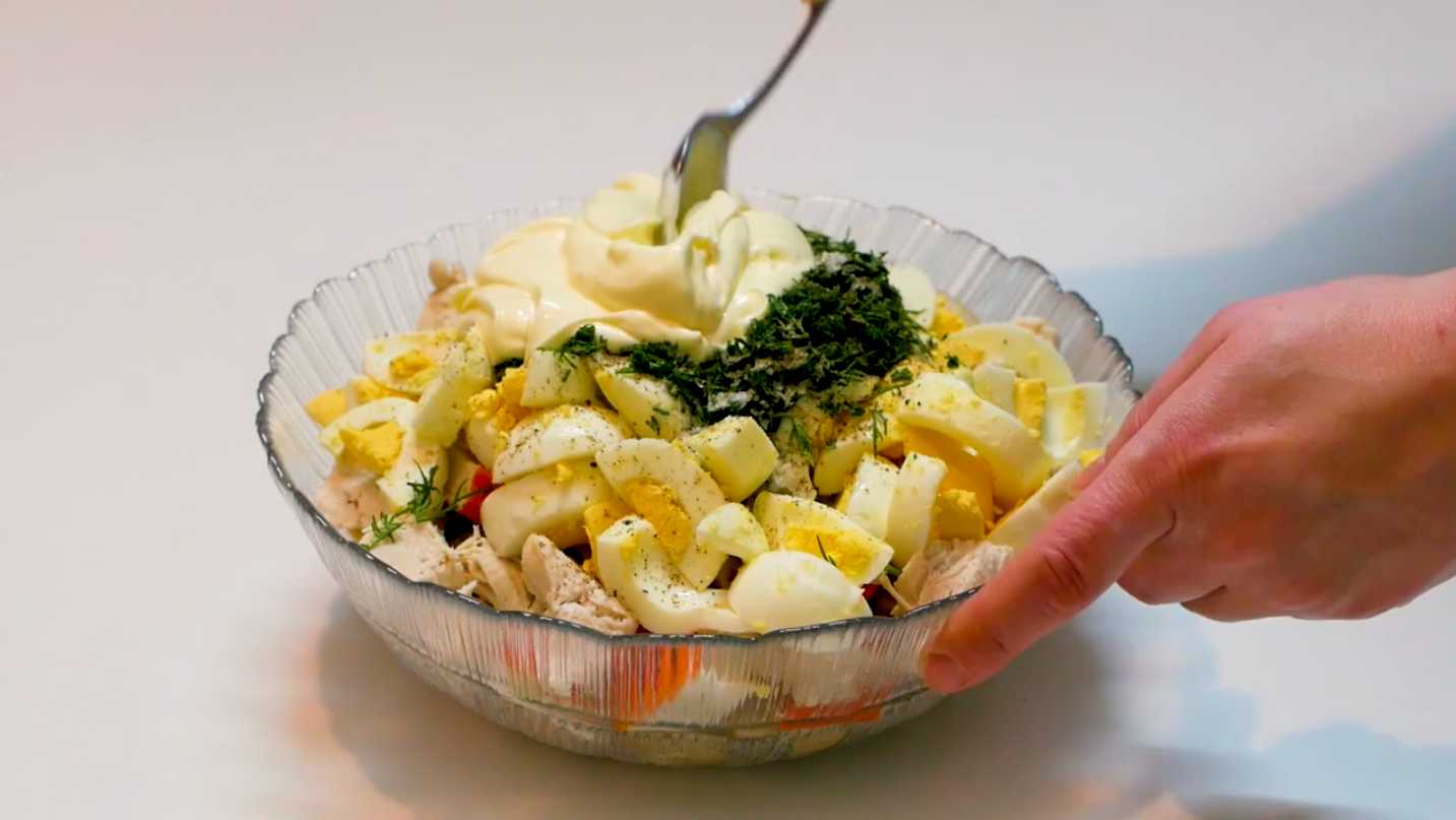 Salade Seta de Polo - Étape 10