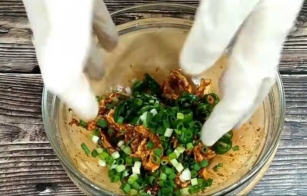 Salade de radis séchés épicée à la coréenne - Étape 12