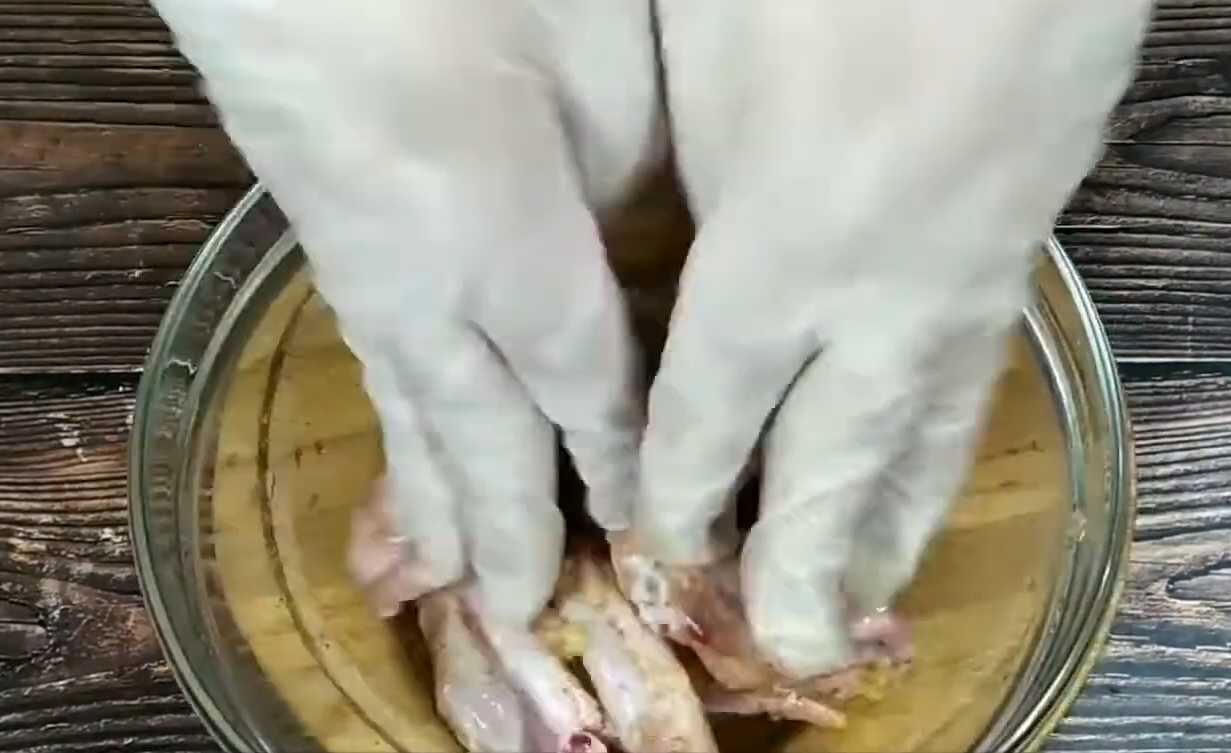 Ailes de poulet coréennes Tak Nalge - Étape 3