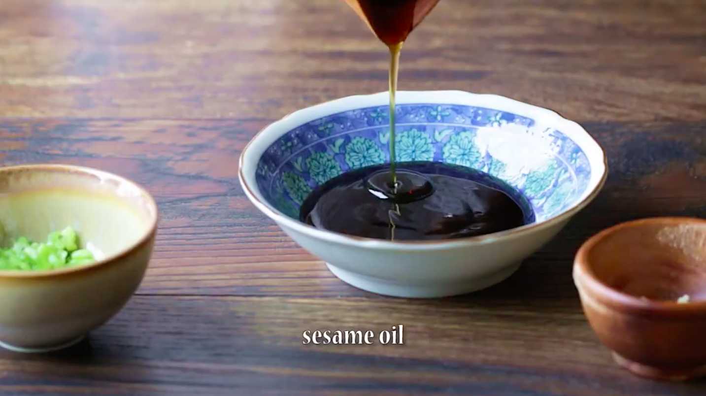 Aubergine chinoise - Étape 1