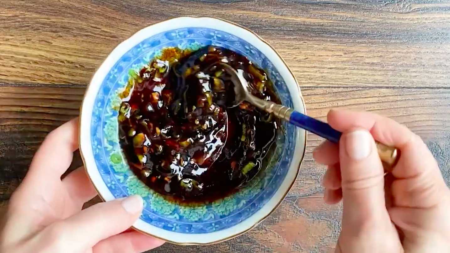 Aubergine chinoise - Étape 4