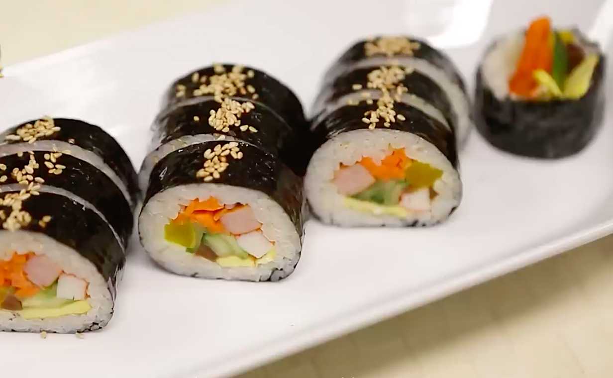 Rouleaux de kimbap - Étape 16