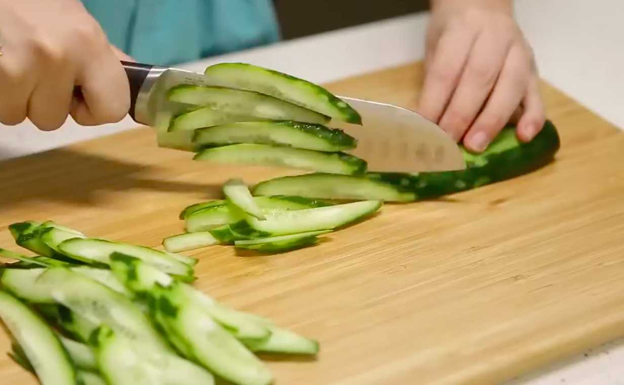 Rouleaux de kimbap - Étape 1