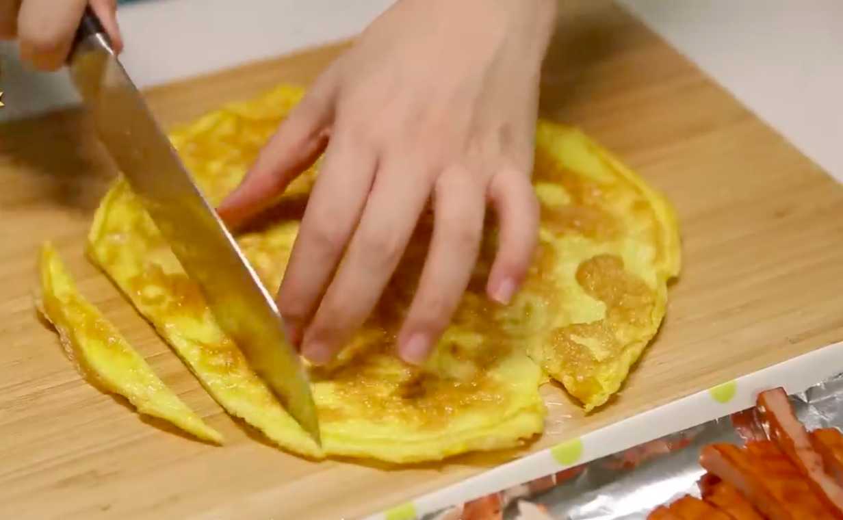 Rouleaux de kimbap - Étape 11