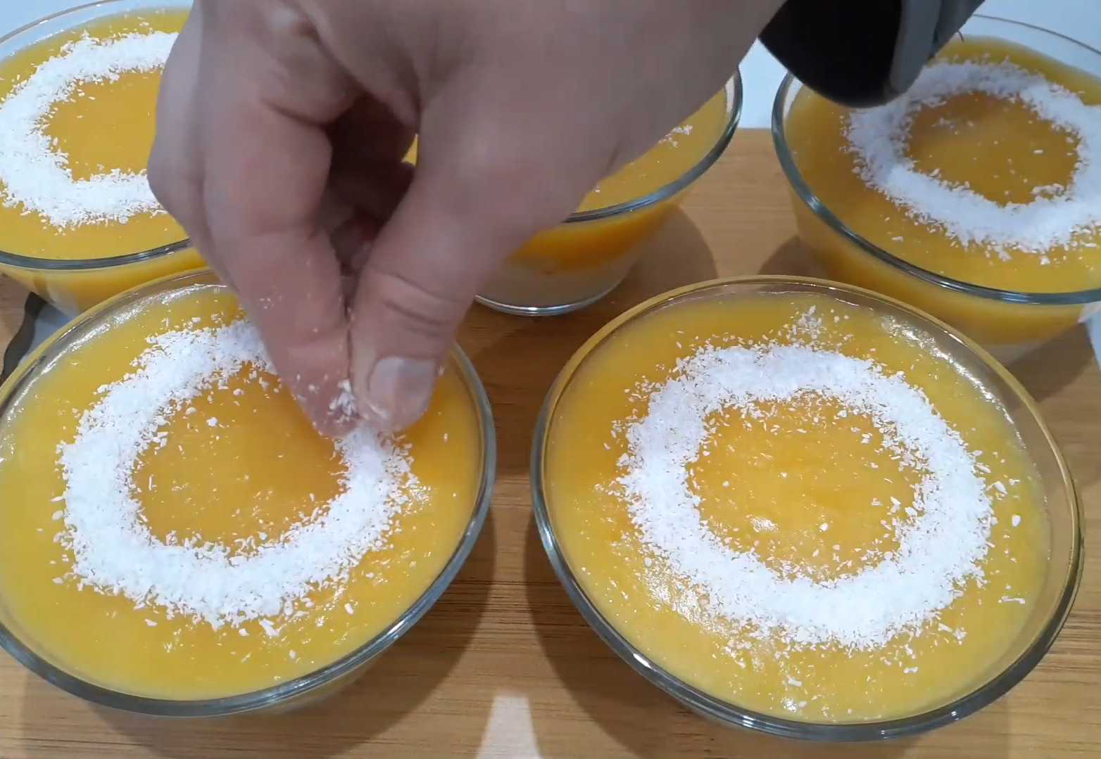 Dessert lacté aux oranges - Étape 7