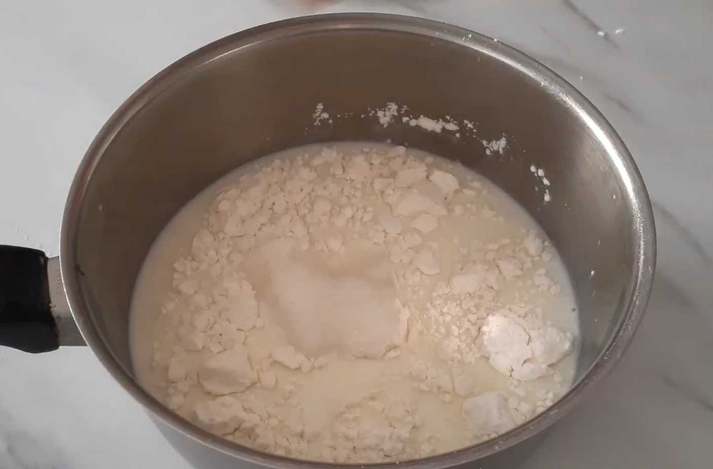 Dessert lacté aux oranges - Étape 1