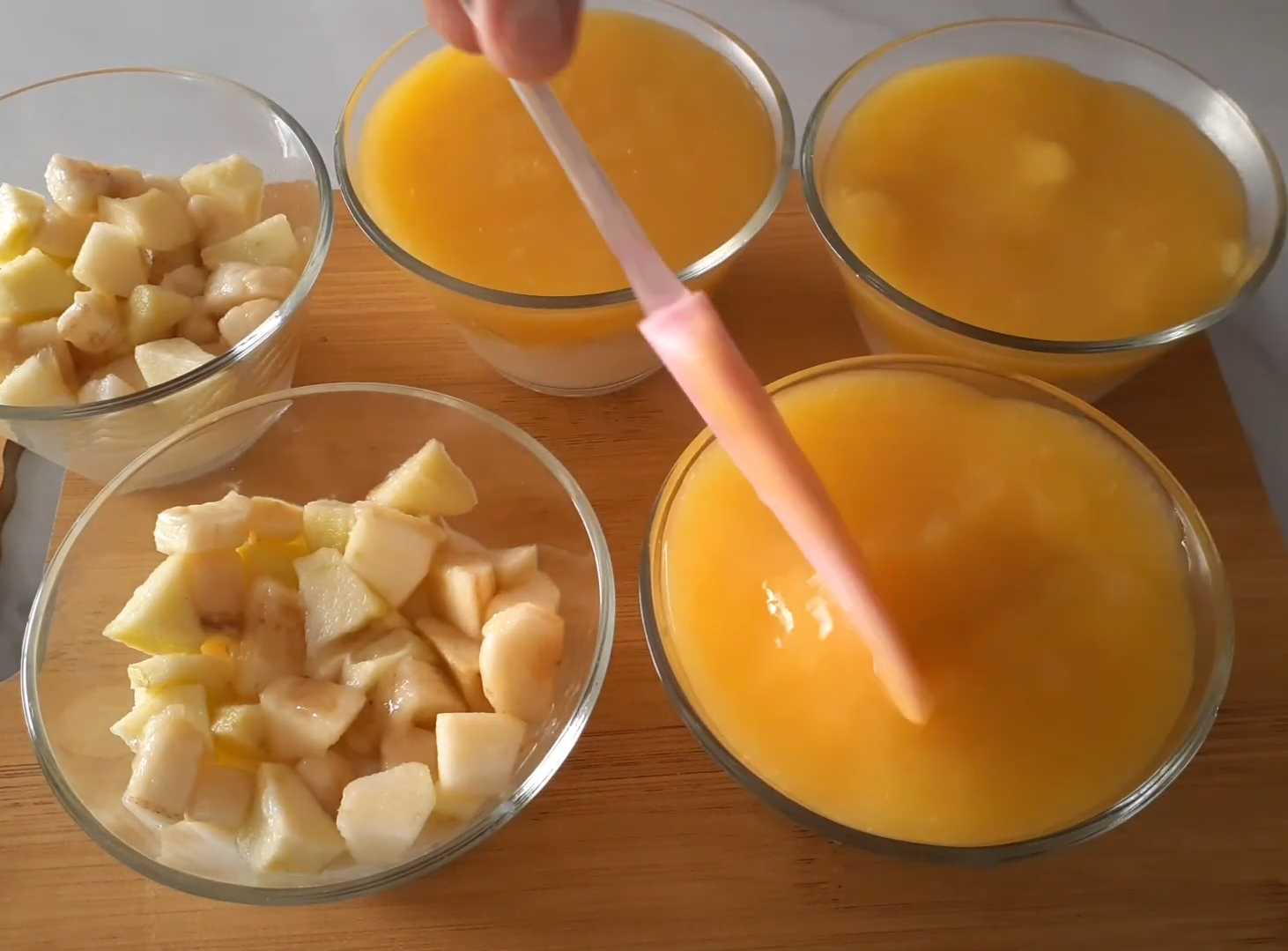 Dessert lacté aux oranges - Étape 6