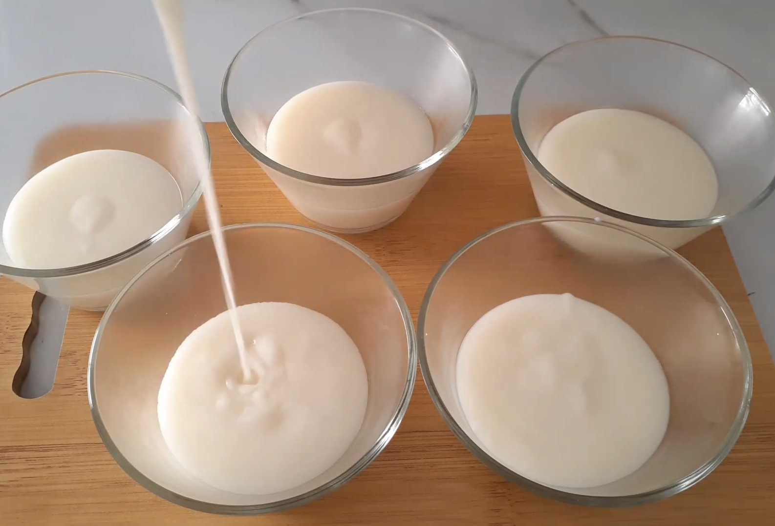 Dessert lacté aux oranges - Étape 3