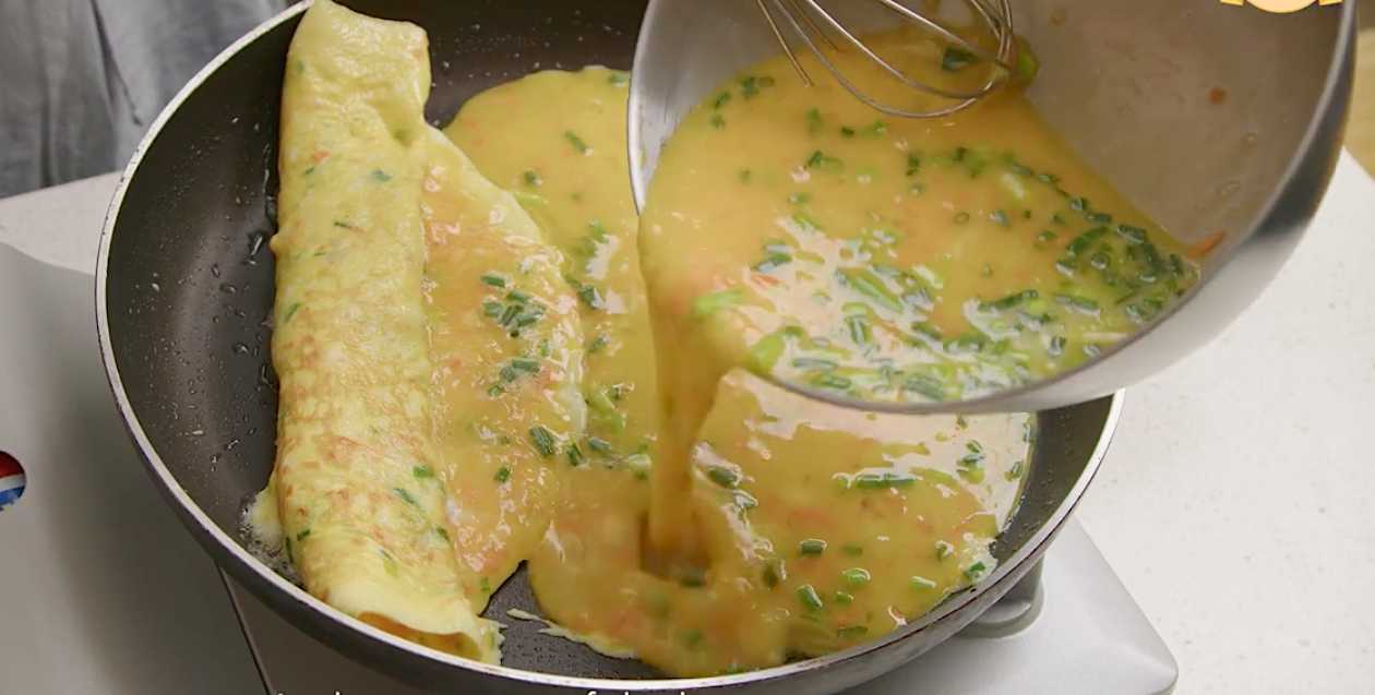 Omelette Panchan - Étape 5