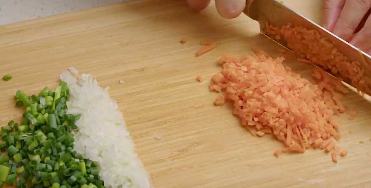 Omelette Panchan - Étape 2