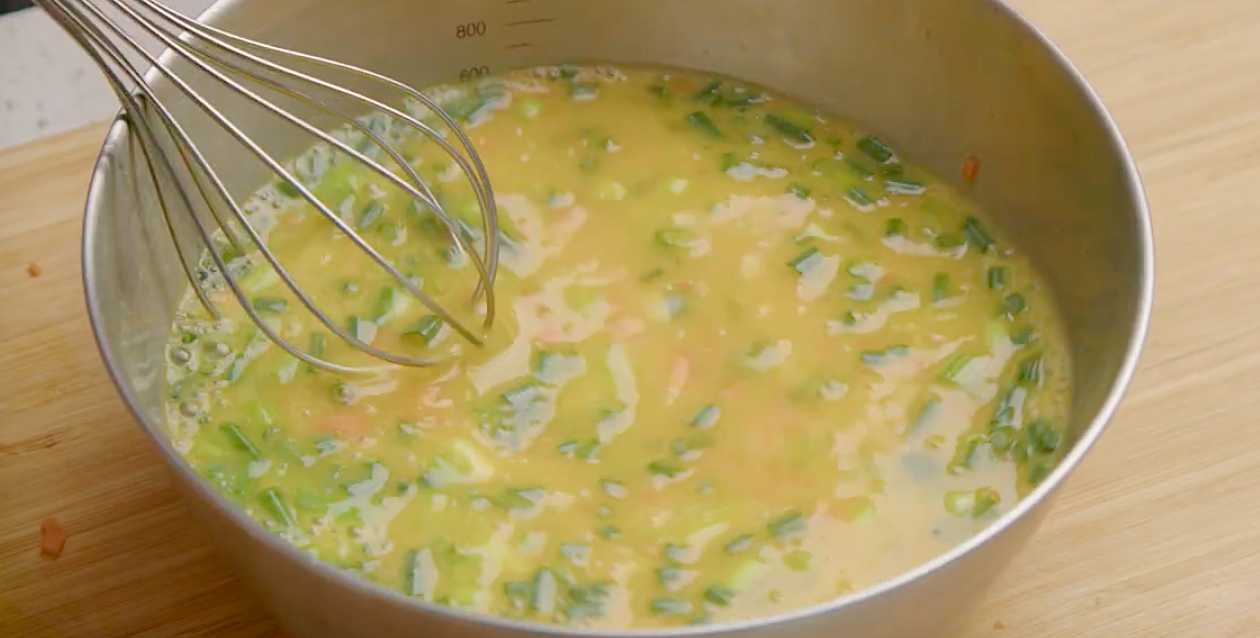 Omelette Panchan - Étape 3