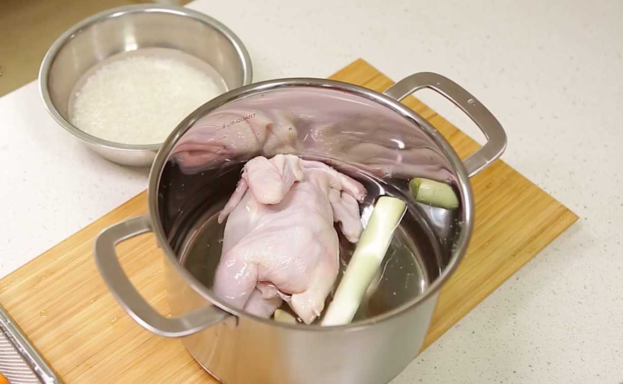 Bouillie de riz au poulet Dakchuk - Étape 2