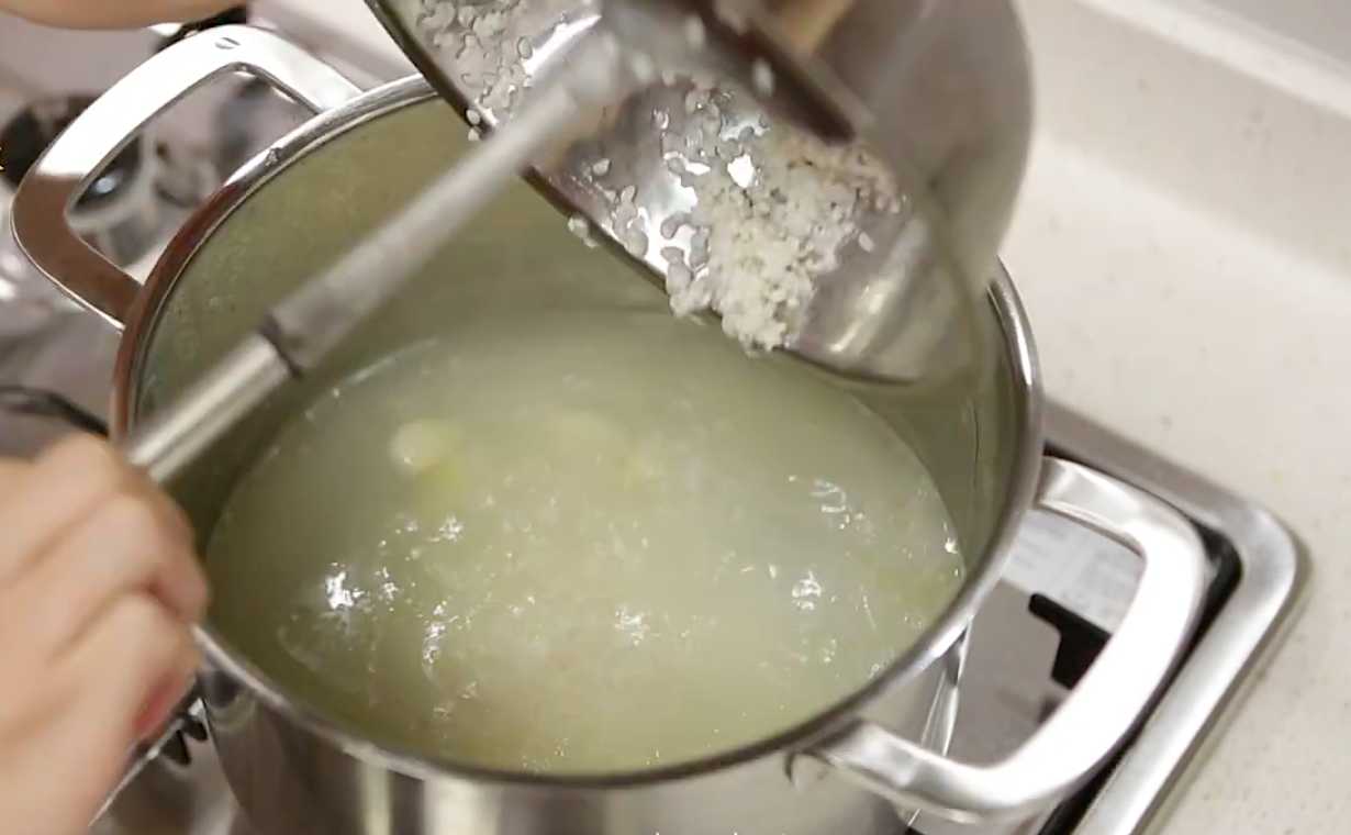 Bouillie de riz au poulet Dakchuk - Étape 7