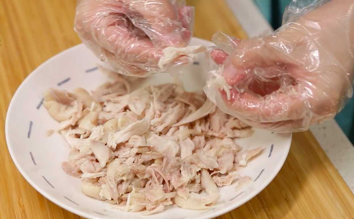 Bouillie de riz au poulet Dakchuk - Étape 8