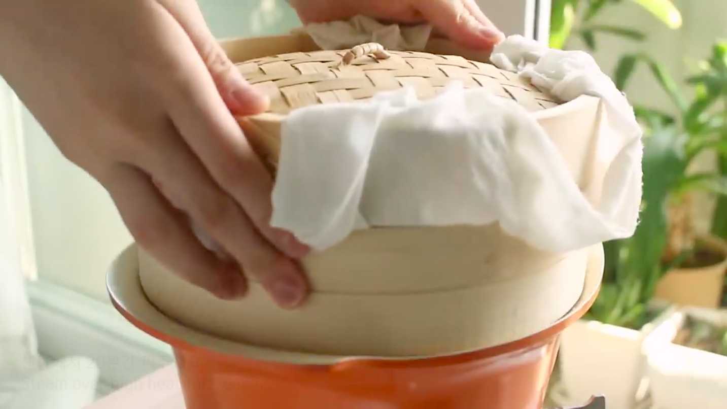 Bâtonnets de riz Garaetteok - Étape 5