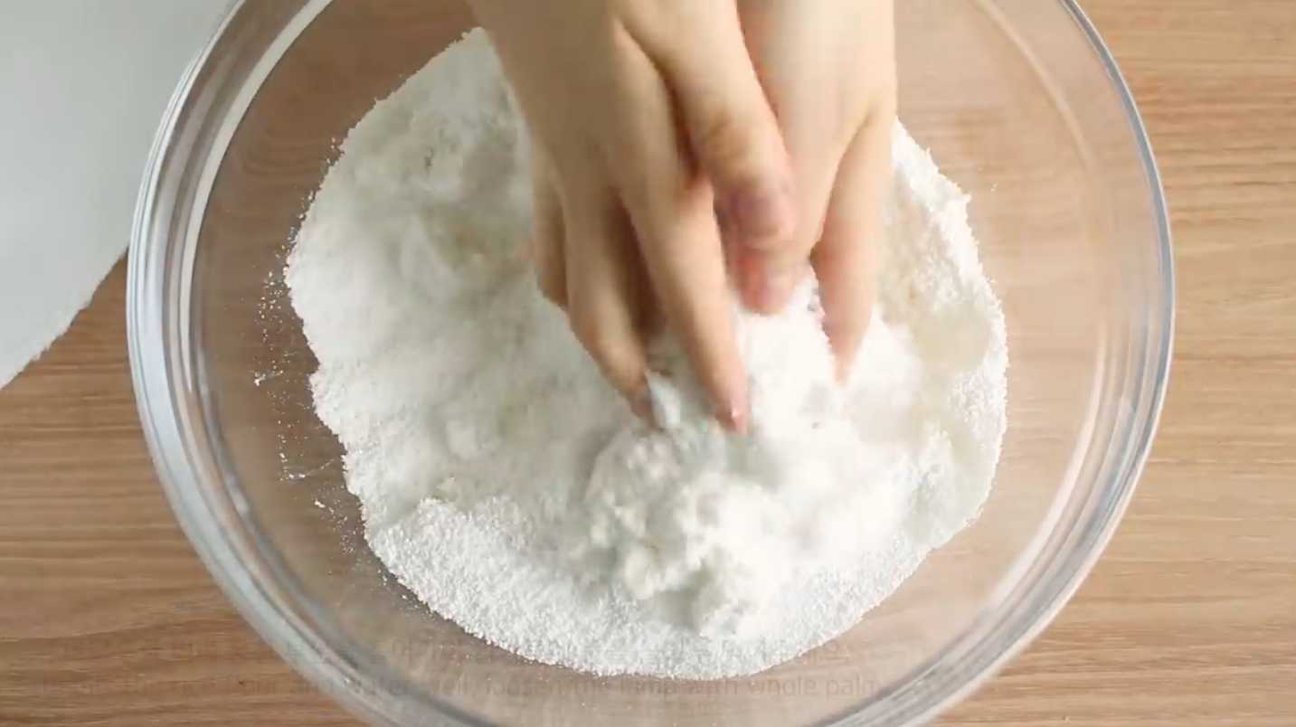 Bâtonnets de riz Garaetteok - Étape 2