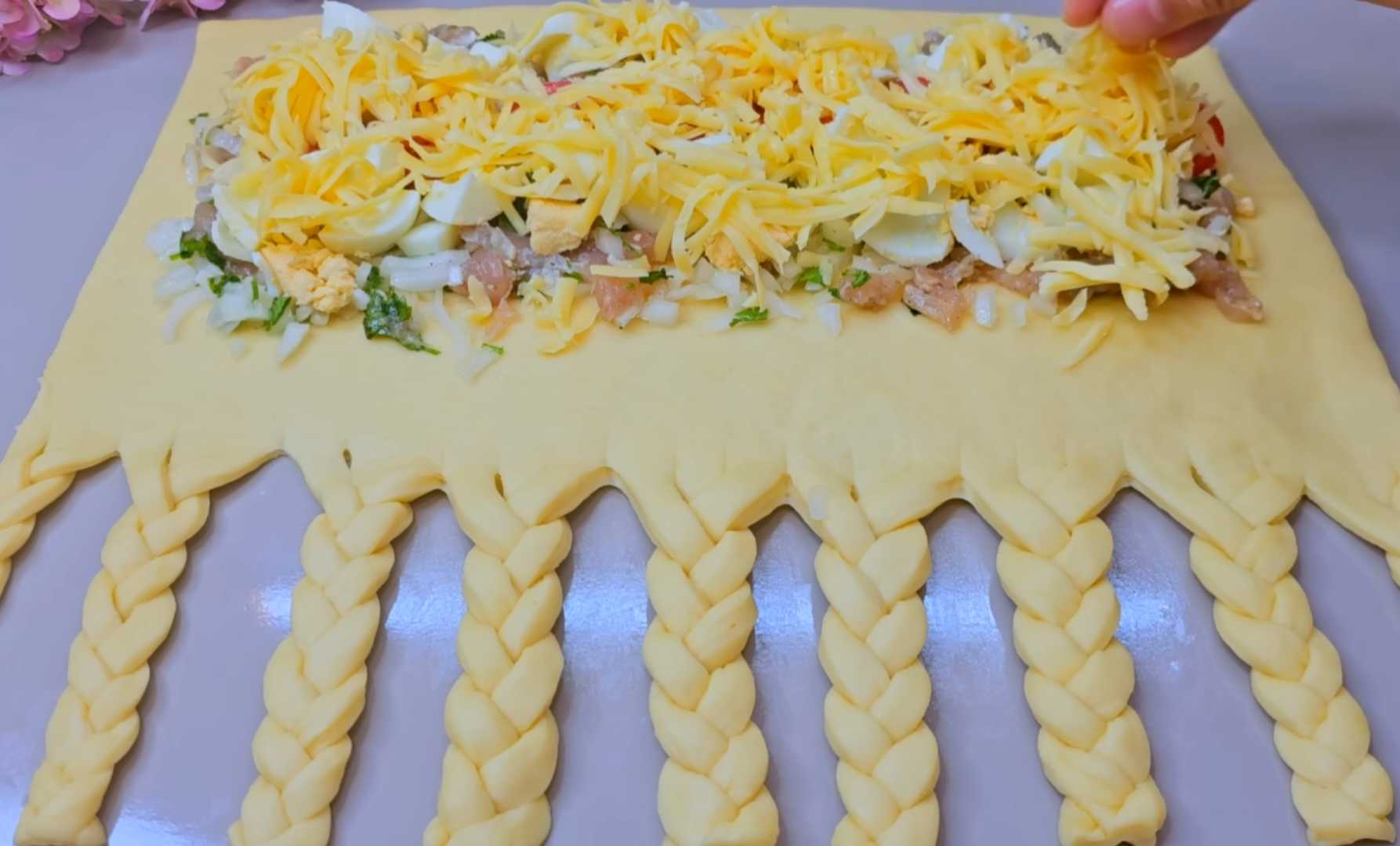 Tarte roulée élégante - Étape 11