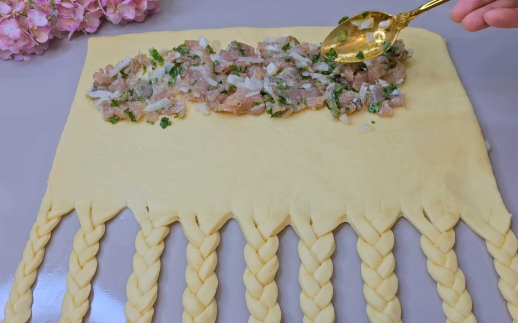 Tarte roulée élégante - Étape 9