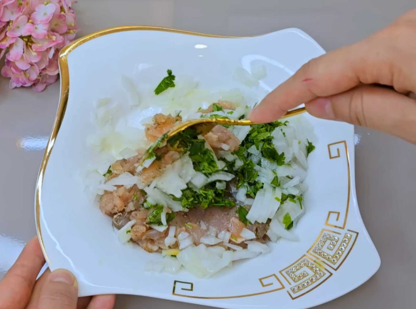 Tarte roulée élégante - Étape 4