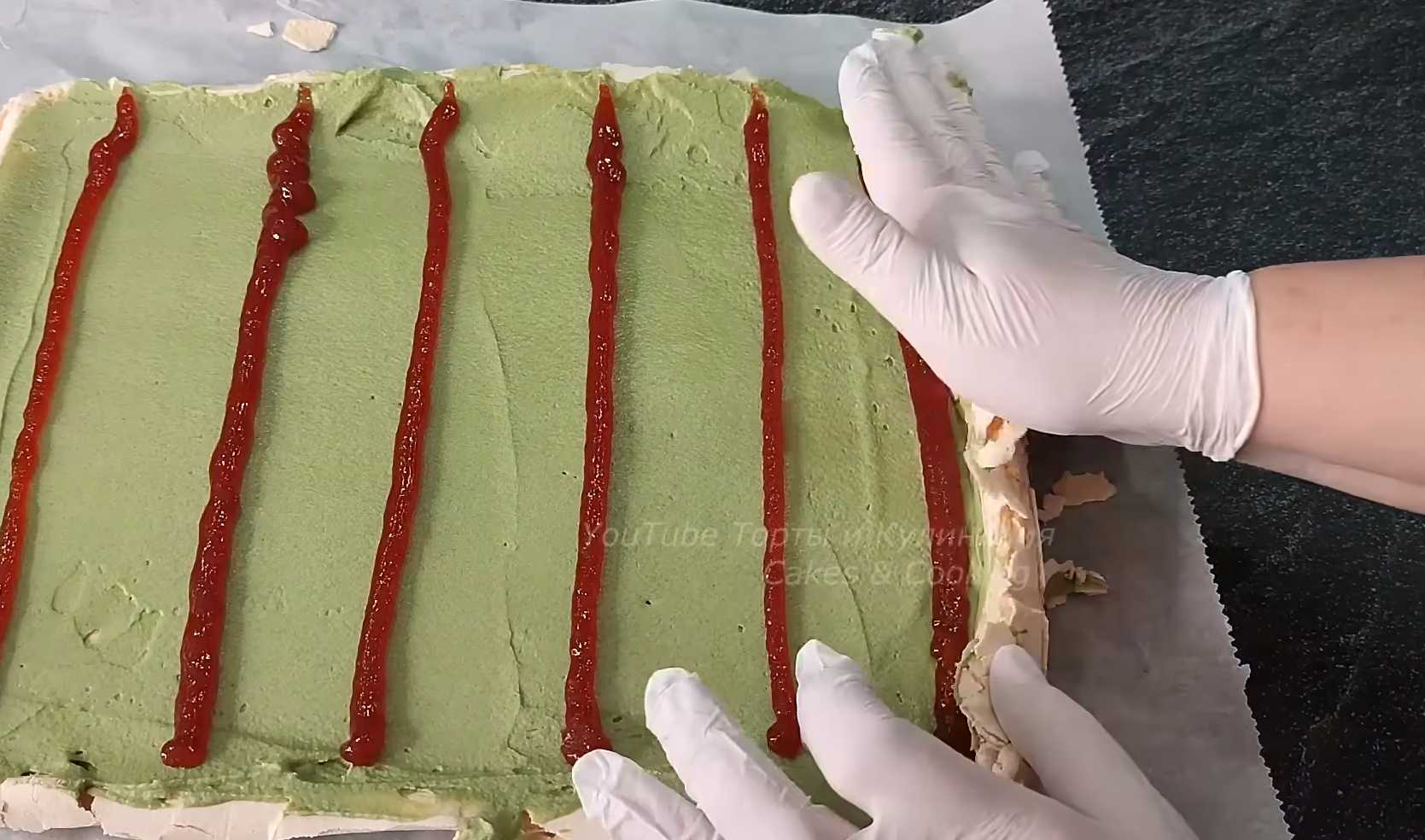 Roulé de meringue - Étape 14