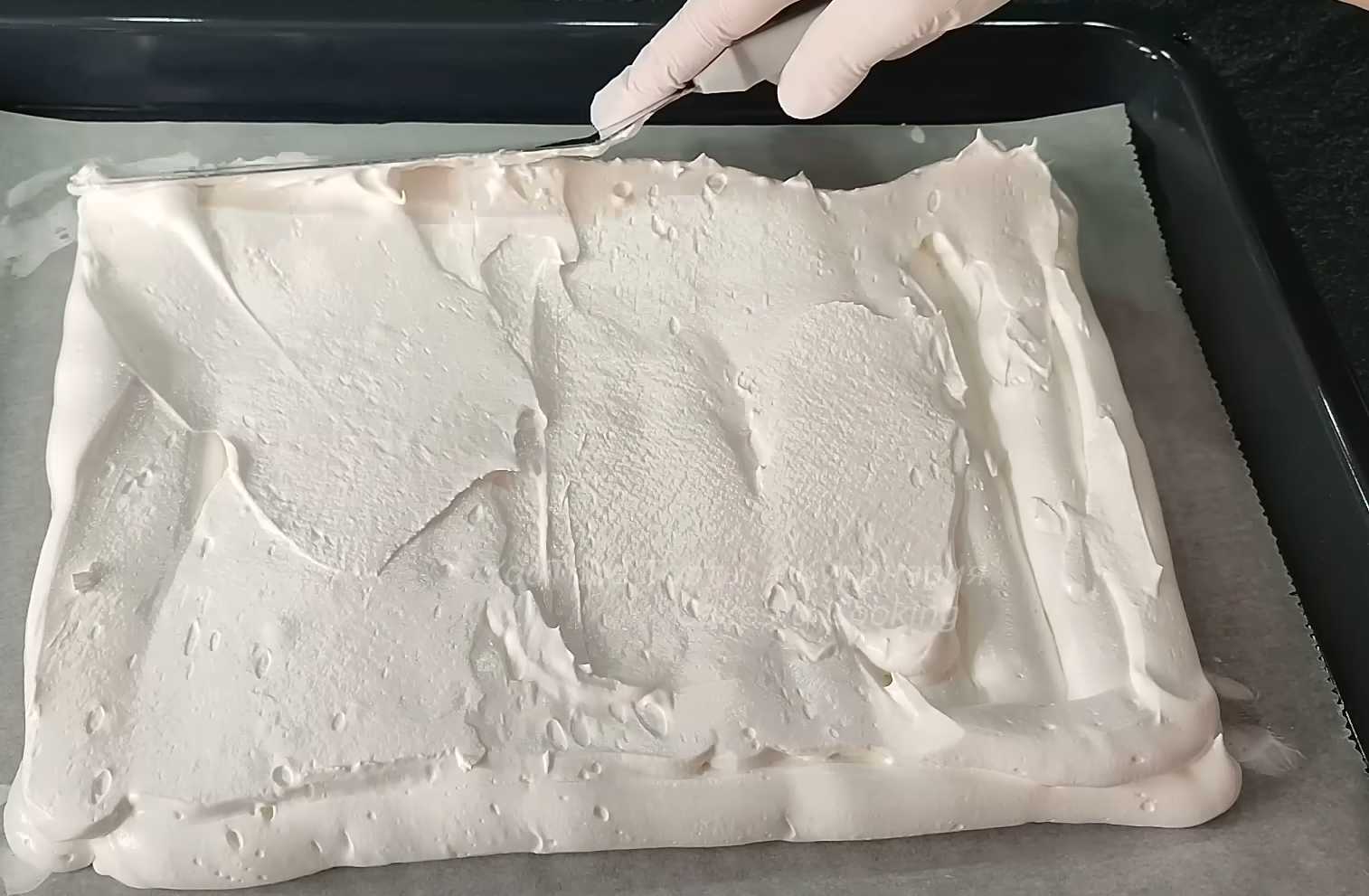 Roulé de meringue - Étape 9