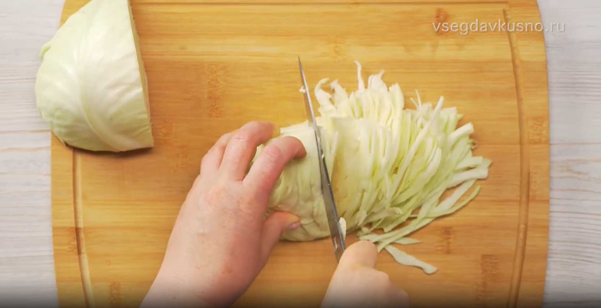 Chou au riz Lahanarizo - Étape 1