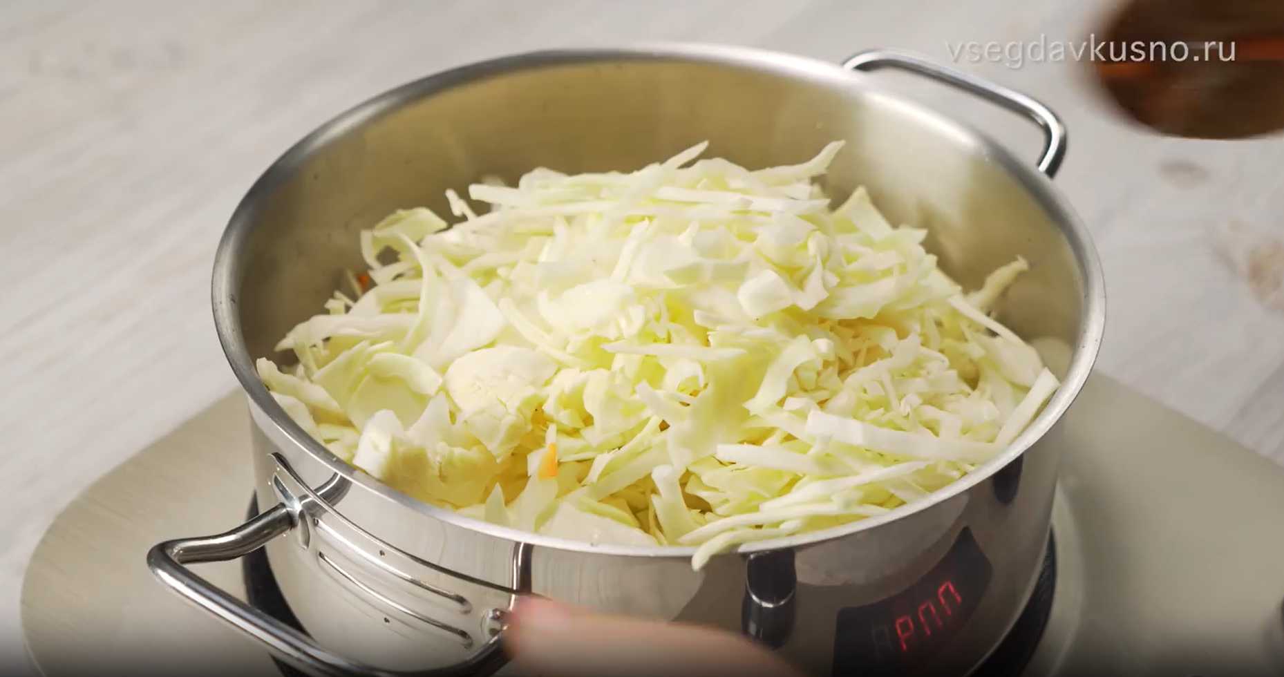 Chou au riz Lahanarizo - Étape 4