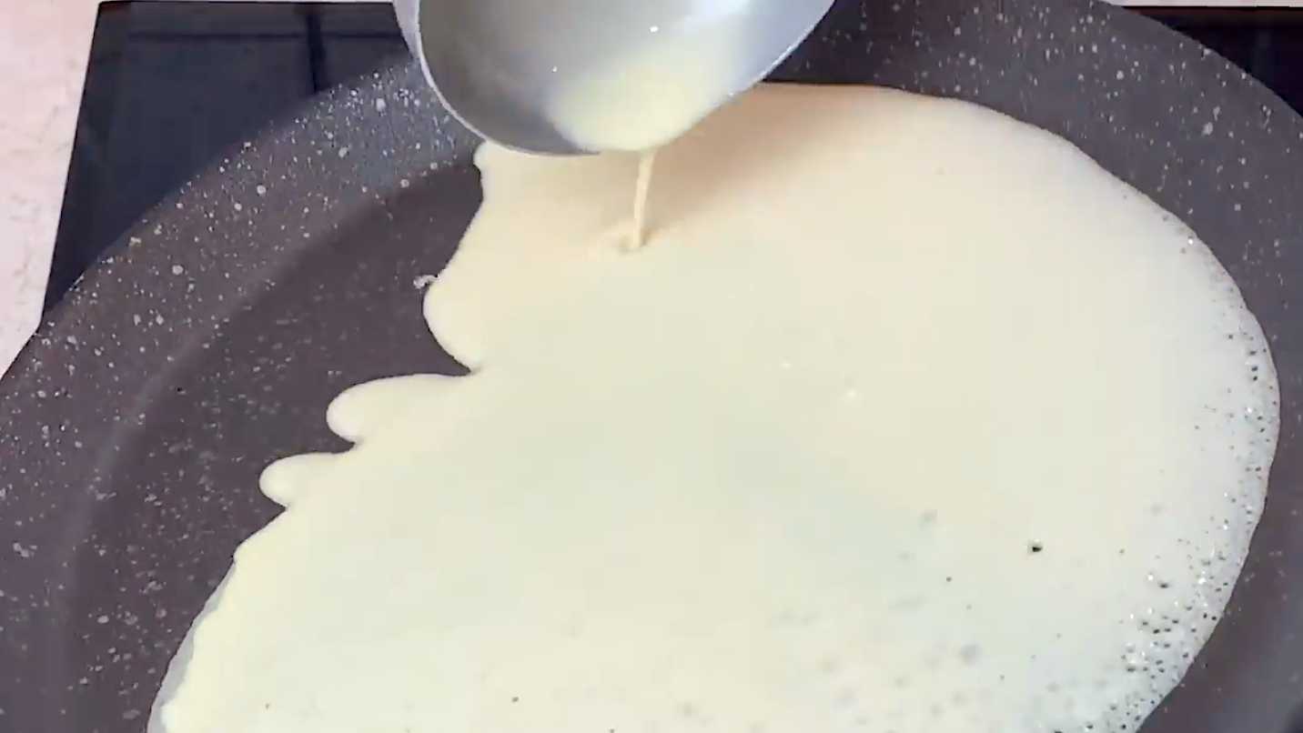 Crêpes à l'eau sans lait - Étape 10