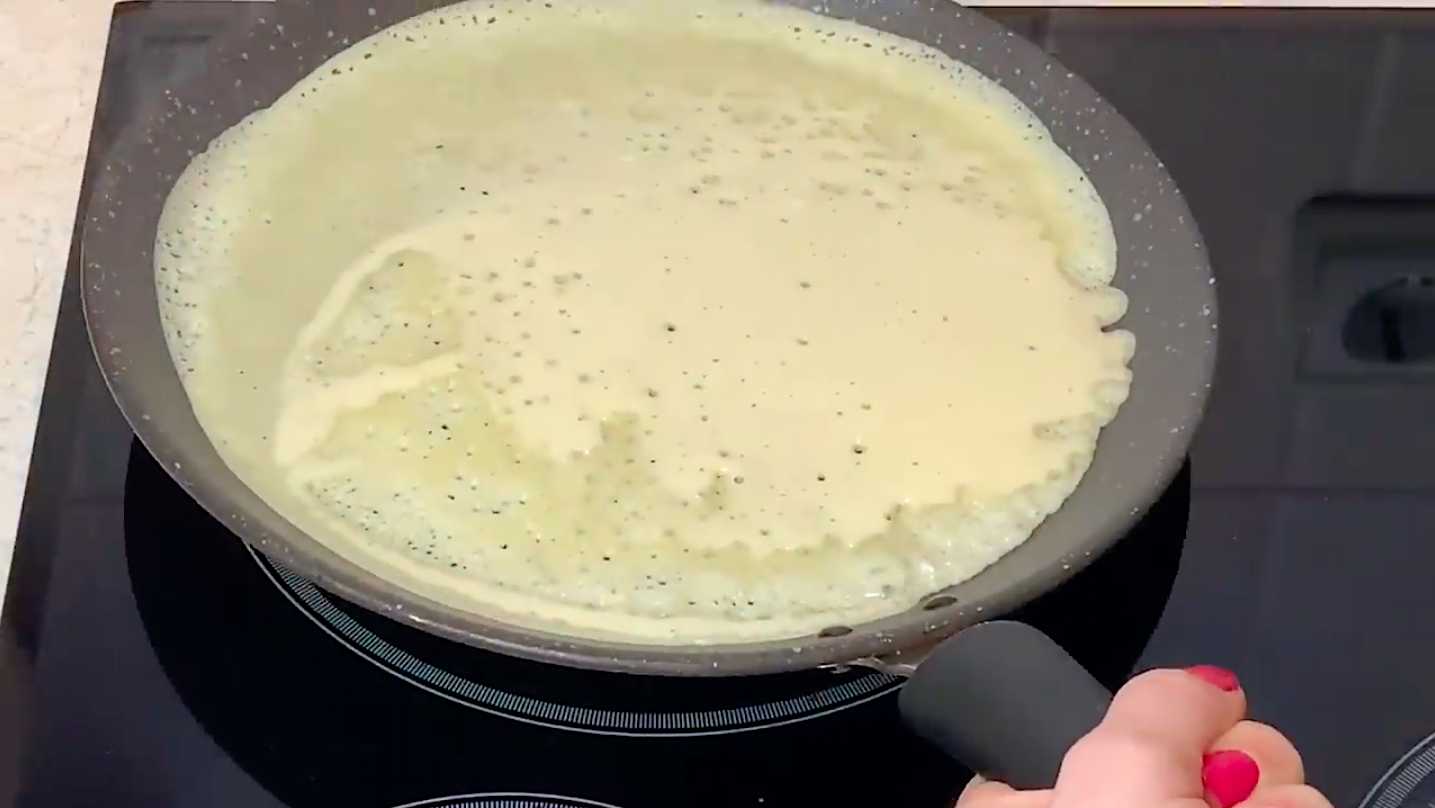 Crêpes à l'eau sans lait - Étape 13