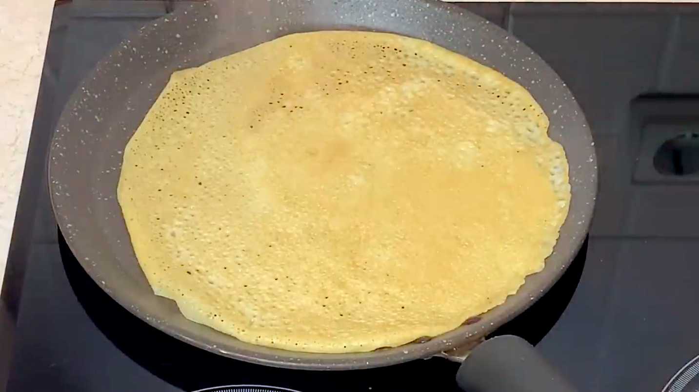 Crêpes à l'eau sans lait - Étape 11