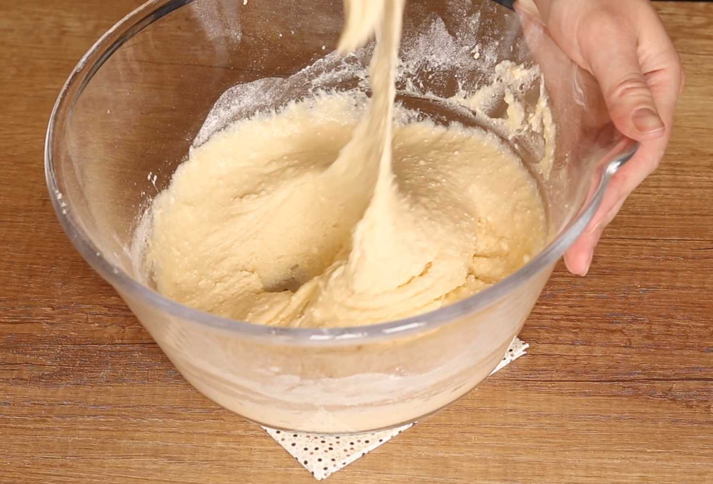 Crêpes au fromage blanc - Étape 3