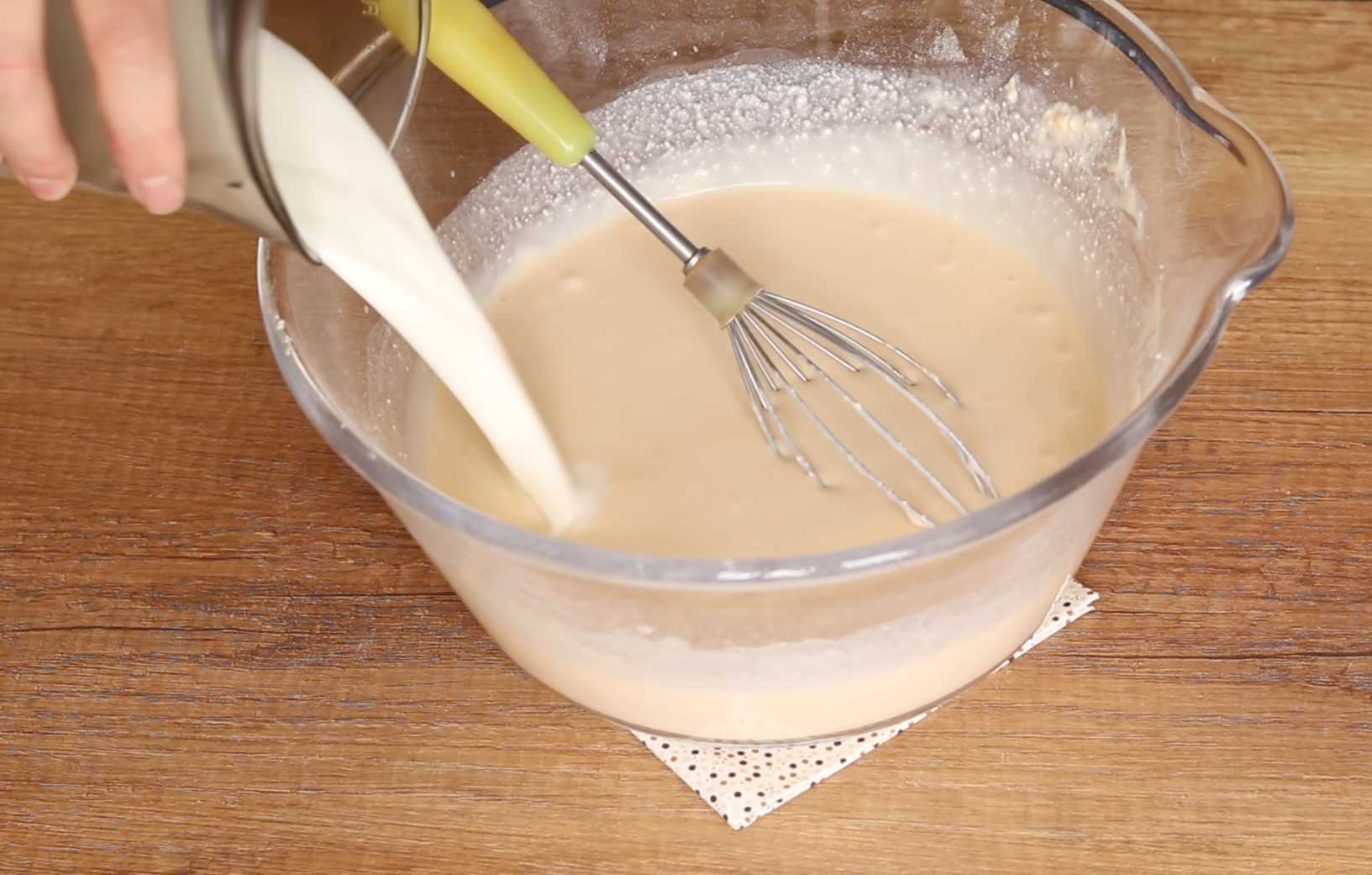 Crêpes au fromage blanc - Étape 4