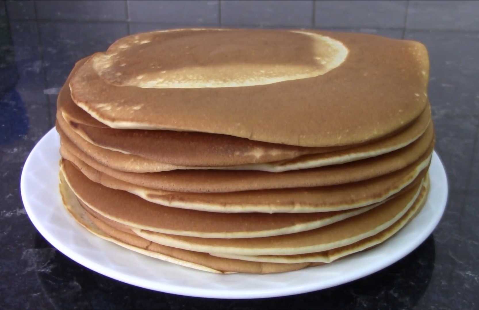 Crêpes épaisses au lait - Étape 10