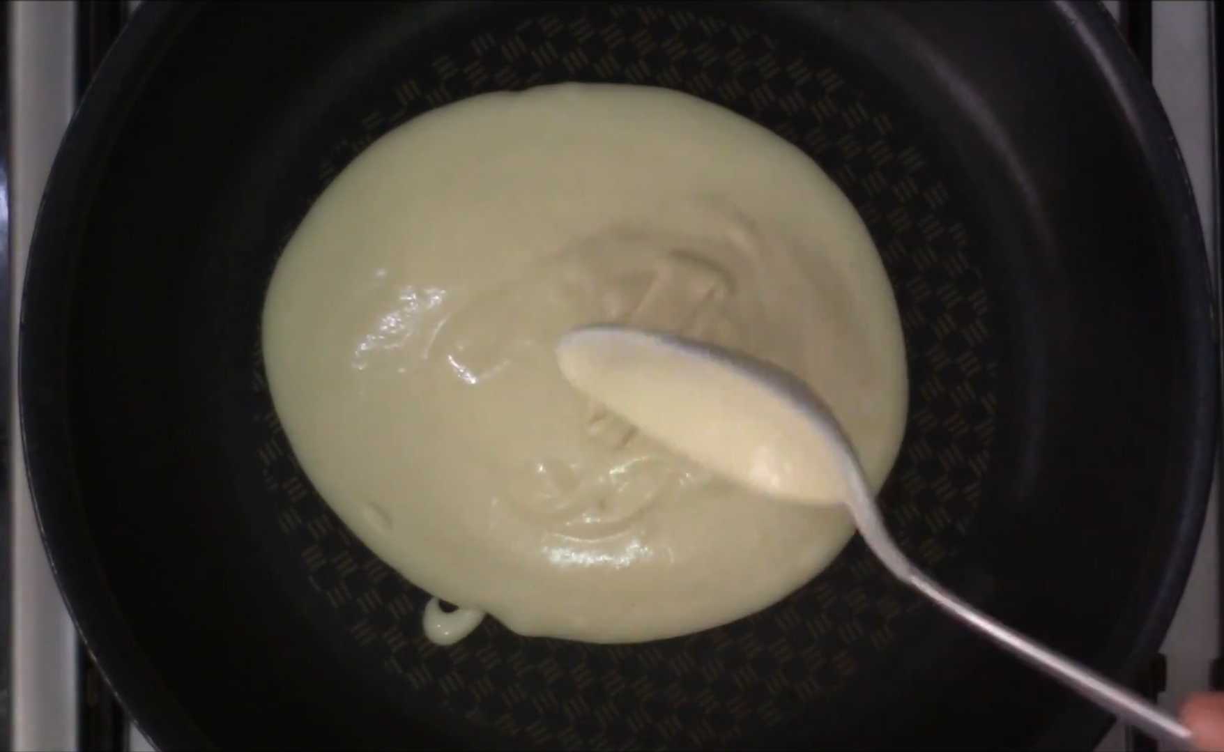 Crêpes épaisses au lait - Étape 11