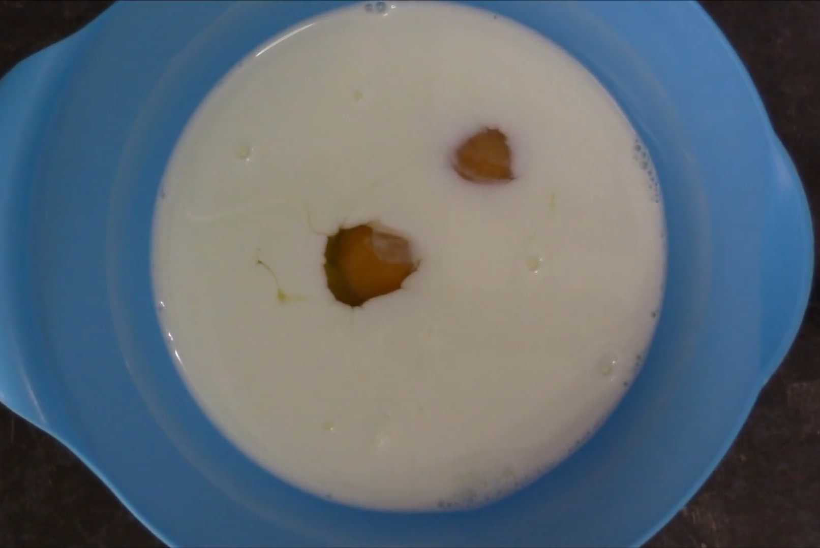 Crêpes épaisses au lait - Étape 2