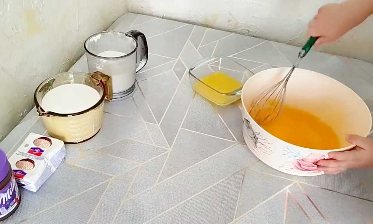 Crêpe finlandaise cuite au four - Étape 2