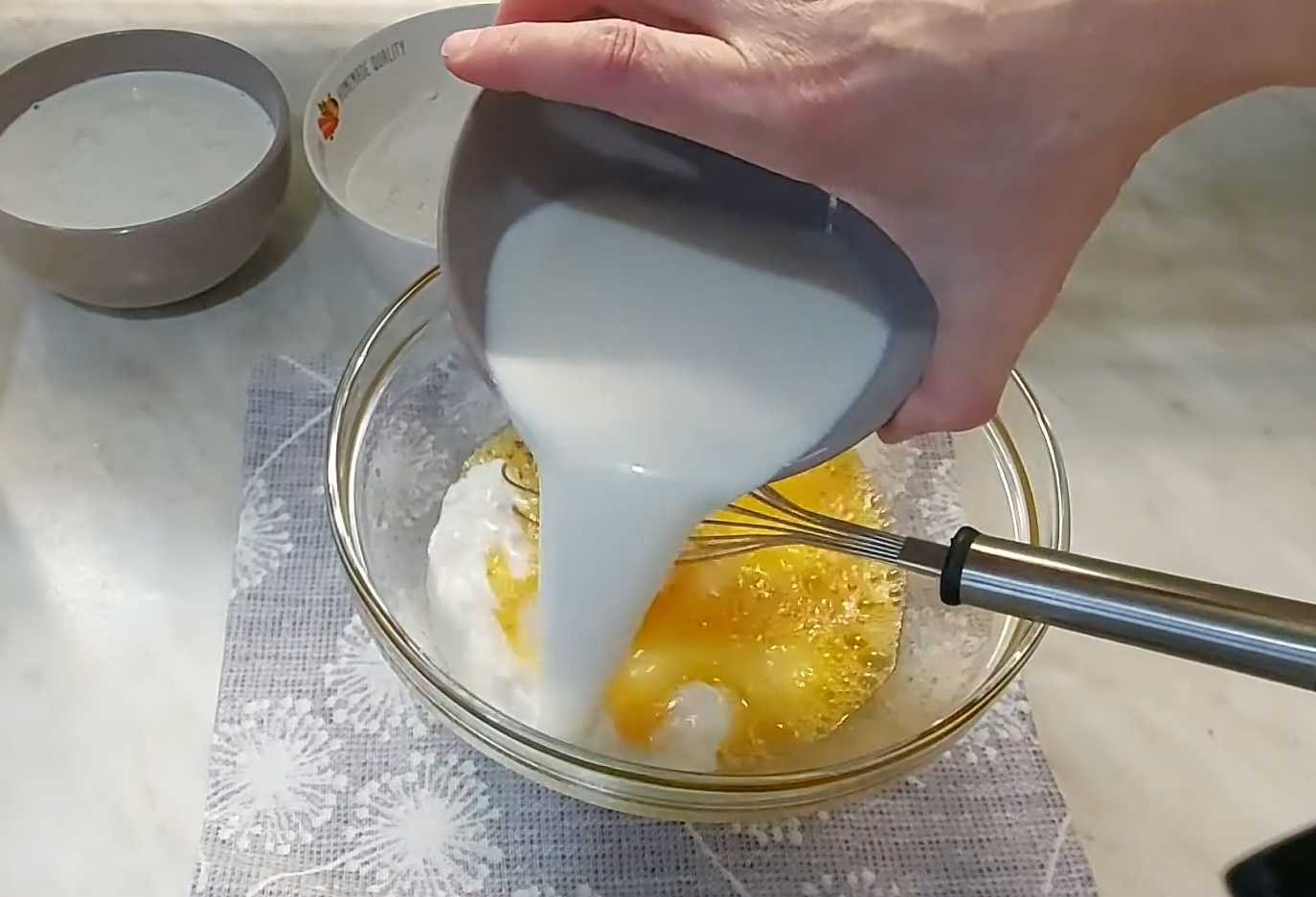 Crêpes crémeuses - Étape 3